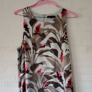 Banana Republic tropical maxi dress